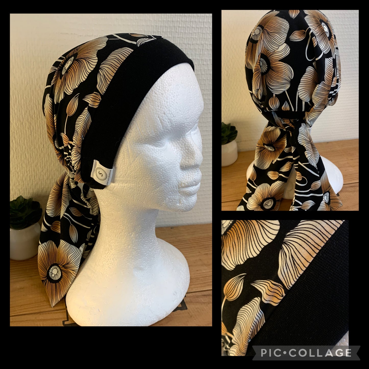 SUBLIMANT Bonnet de chimiothérapie foulard légèreté N24