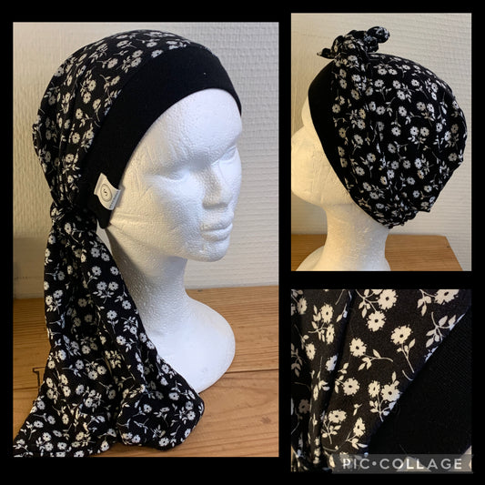 SUBLIMANT Bonnet de chimiothérapie foulard légèreté N1
