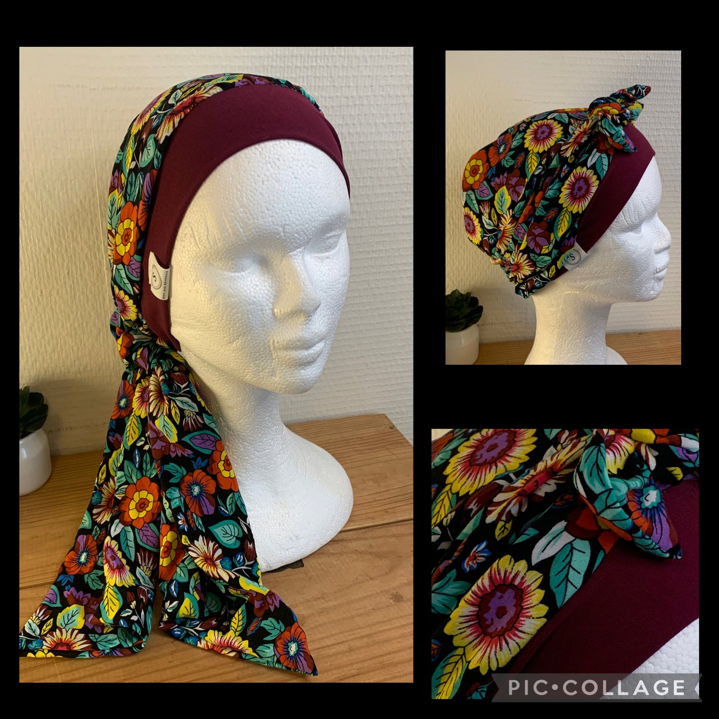 SUBLIMANT Bonnet de chimiothérapie foulard légèreté N6