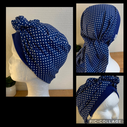 SUBLIMANT Grand bonnet de chimiothérapie foulard légèreté coton N21