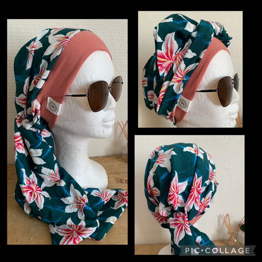 SUBLIMANT Bonnet de chimiothérapie foulard légèreté N4