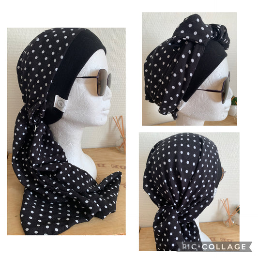 SUBLIMANT Bonnet de chimiothérapie foulard légèreté N3