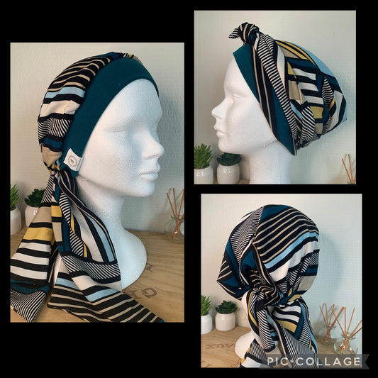SUBLIMANT Bonnet de chimiothérapie Foulard légèreté N26