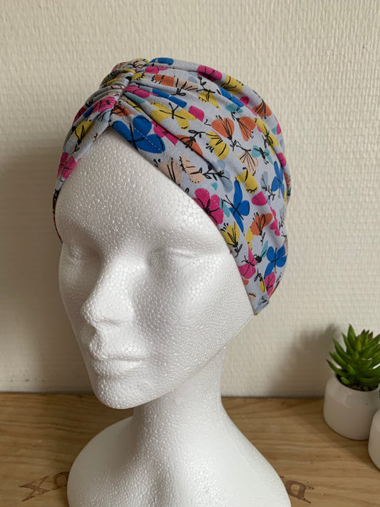SUBLIMANT Bonnet turban de chimiothérapie non doublé N1