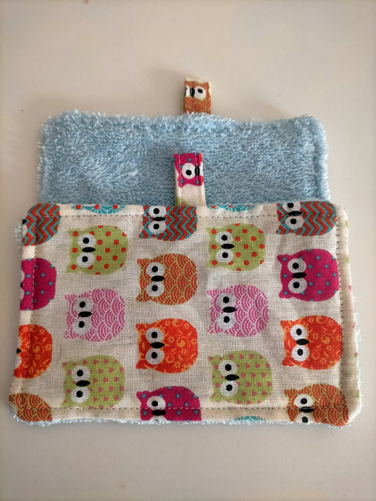 Débarbouillettes  Coucou hibou Lot de 2