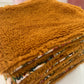 Lot de 10  Lingettes démaquillantes en éponge de bambou havane