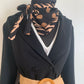 MIMI 8 Foulard façon bandana à lanières REVERSIBLE