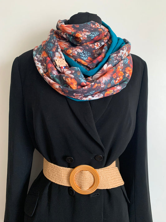 Océan Double snood tout doux MODELE UNIQUE