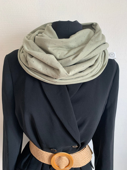 Volvoa Foulard double snood en jersey