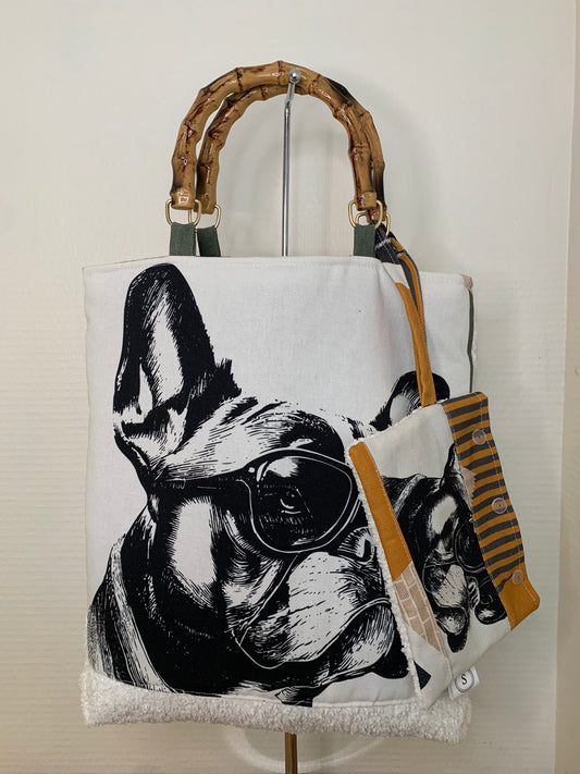 Herman Sac bouclette et pochette Modèle UNIQUE