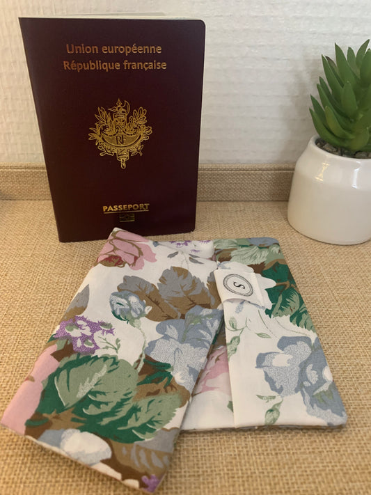Protège passeport coton