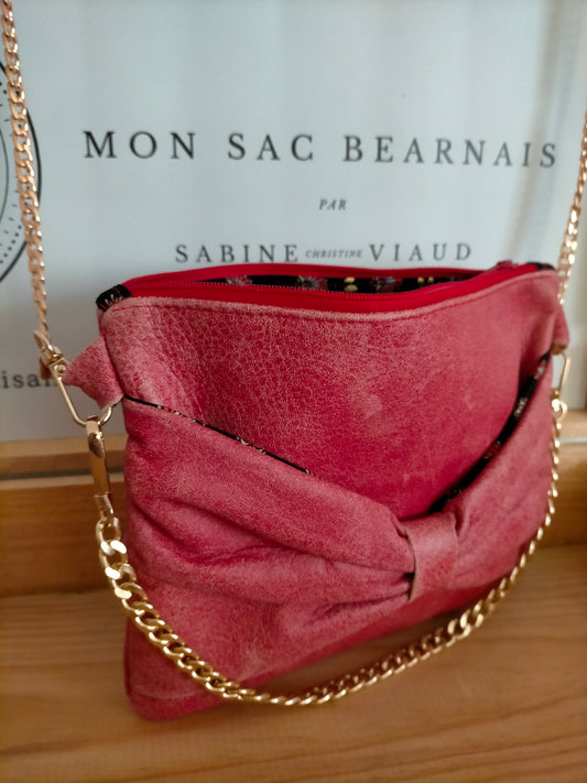Talon Aiguille    Sac pochette CUIR