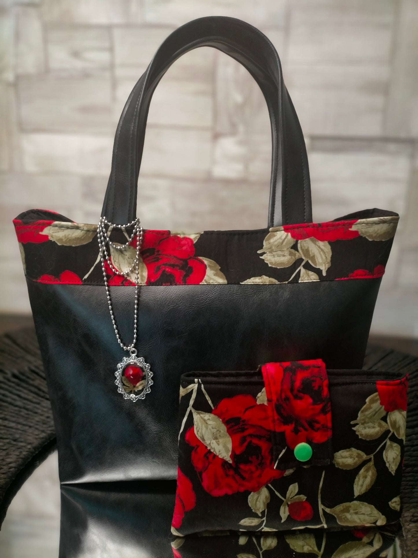 Elégance noire Sac cabas