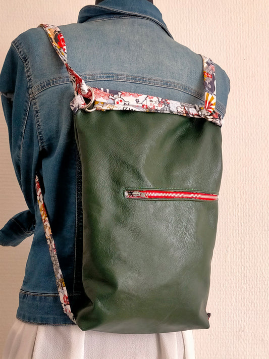 Dos à Dos   Sac à dos en CUIR  évolutif